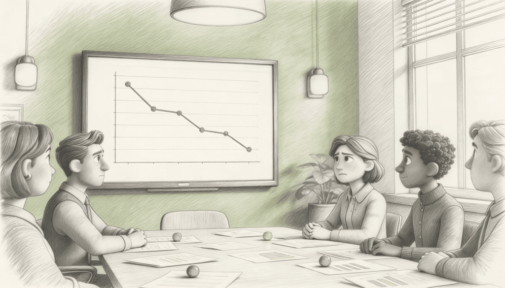 How to Deliver Bad News- Using Data to Forecast a Downward Trend